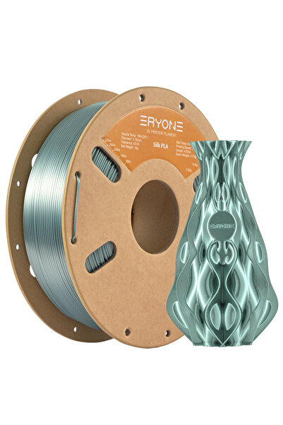 Choice3 خيوط طباعة ثلاثية الأبعاد فاخرة من الحرير PLA، لون أخضر زمردي، وزن 1 ...