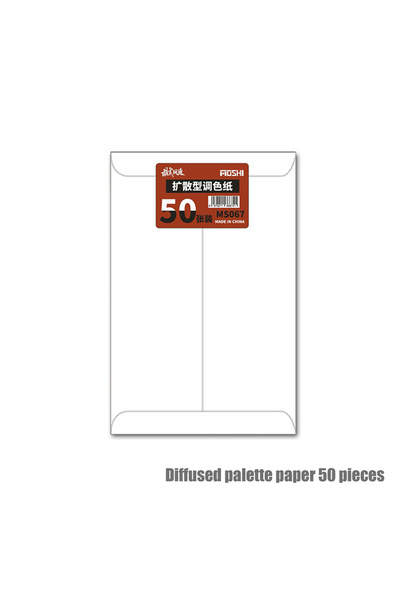 Choice Diffuse 50pcs Portable Wet Palettes For Acrylic Painting Model Colorin...