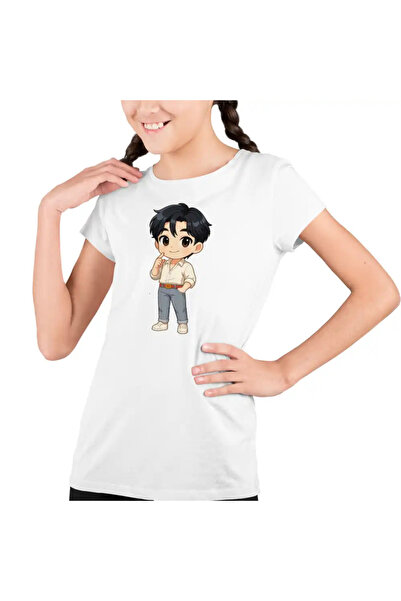 OEM Tricou Copii Fete Huntrix Saja Boys Jinu Chibi Kpop