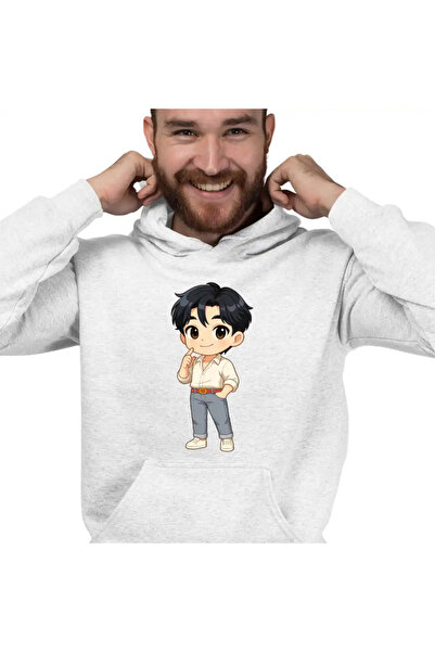 OEM Ανδρικό Hoodie Huntrix Saja Boys Jinu Chibi Kpop