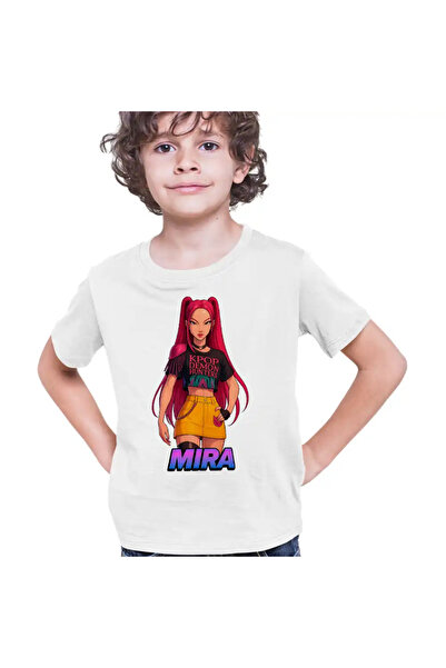 OEM Παιδικό Αγόρι T-Shirt Huntrix Mira Kpop Demon Hunters