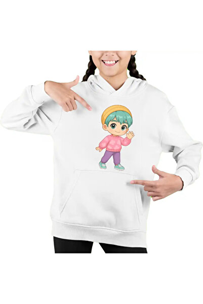 OEM Hanorac Copii Fete Huntrix Saja Boys Baby Rapper Kpop