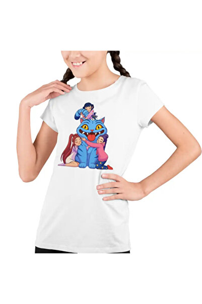 OEM Tricou Copii Fete Huntrix Motan Dragon Derpy Kpop