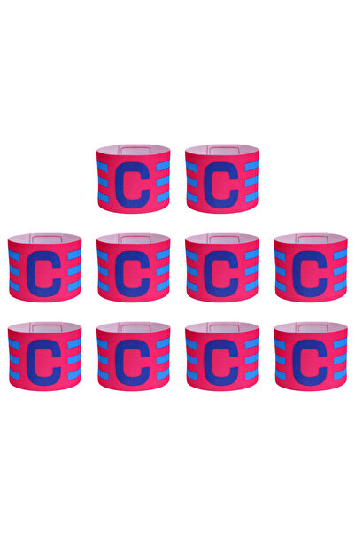 VAKIND شارة كابتن كرة قدم وردية اللون، 5/10 قطع، للأطفال والكبار. شارة كابتن ...