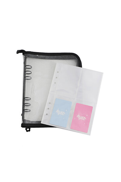 Choice6 Cover and 10 sleeves Zipper Album A5 Binder 10sheet Kpop Photard Coll...