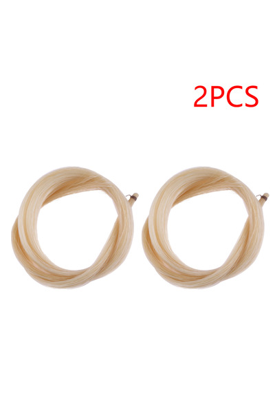 MOJOYCE قطعتان من خصلة واحدة من شعر الخيل لقوس الكمان، قوس كمان عالمي من شعر ...