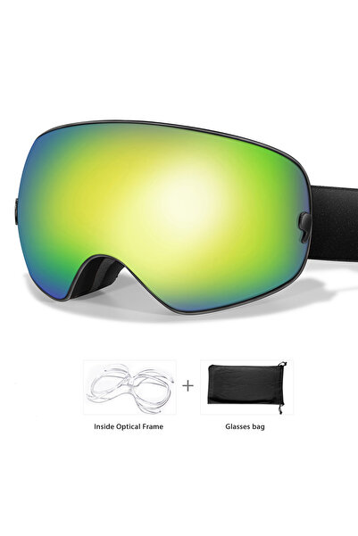 Choice نظارات التزلج على الجليد SA13-OA للرياضات الخارجية، مضادة للضباب، حماي...