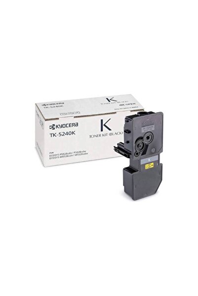 KYOCERA TK‑5240K Original Black Toner Cartridge