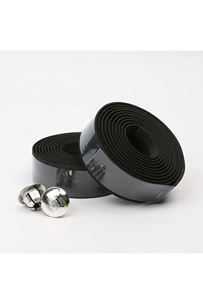 Choice Black Road Bike Handlebar Tape Anti Slip Silica Gel Handlebar Tape Sho...
