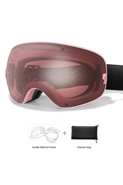 Choice نظارات التزلج على الجليد SA8-OA للرياضات الخارجية، مضادة للضباب، حماية...