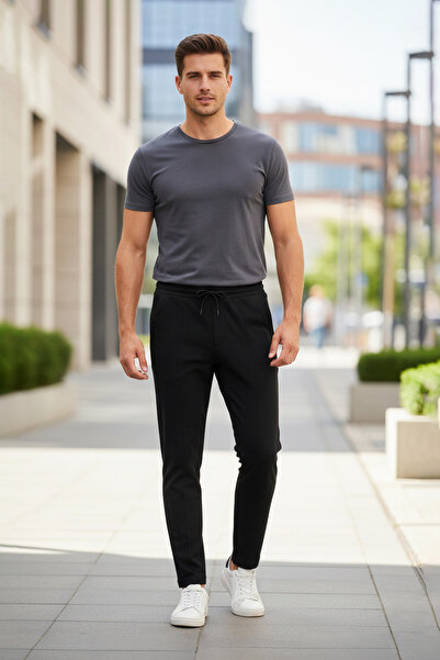 Fulla Moda Beli Bağlamalı Çimalı Baskılı Pantolon