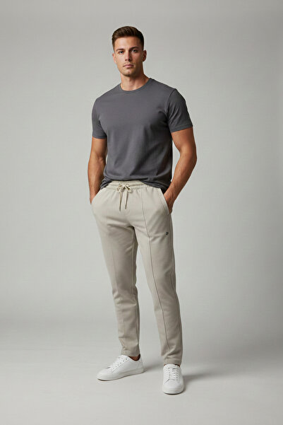 Fulla Moda Beli Tied-Up Çimalı Printed Trousers