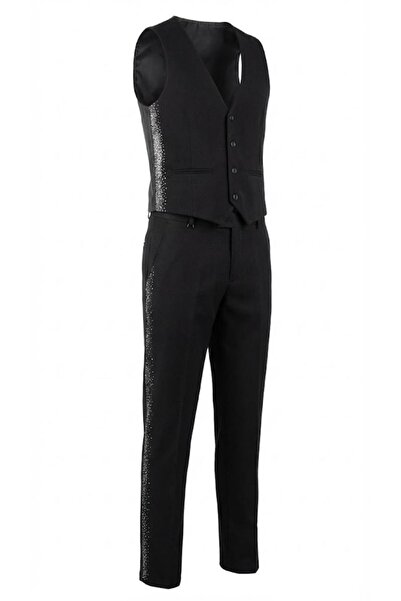 Plus Scorpion Elegant Vest and Pants Set - vest S-2XL, pants 36-38