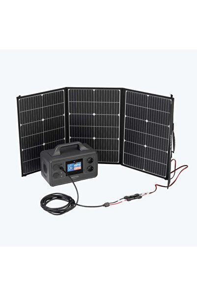 Antfea S500Pro Taşınabilir Güç Sistemi 500W + 100W Taşınabilir Güneş Paneli +...