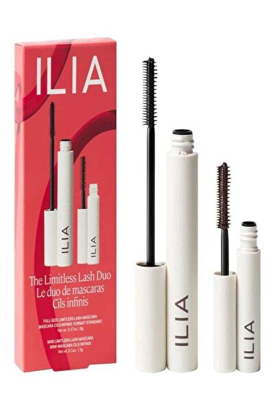 İLİA Limitless Lash Duo Black & Brown Mascara Gift Set 33.9g – Length, Lift & Definition