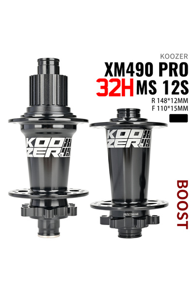 Choice محاور دراجة جبلية BOOST MS 32H 2024 KOOZER XM490 PRO BOOST سوداء بستة ...