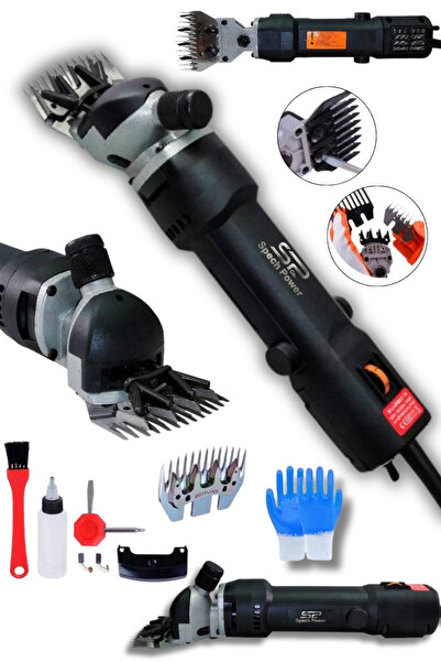 Spech Power Elektrikli Profosyonel Metal Bıçaklı Elektrikli Koyun Keçi Kırpma...