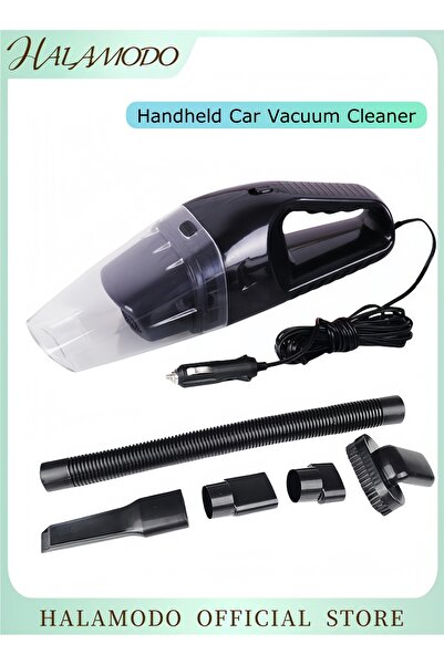 HALAMODO مكنسة كهربائية يدوية للسيارة، عالية الطاقة بتقنية الشحن السريع، صغير...