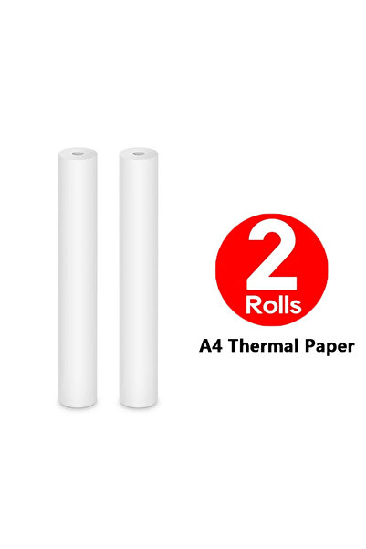 Choice3 2Rolls A4 Thermal Paper Rolls 1/2/4/10Rolls High Quick-Dry For Printing Documents/Examination Papers