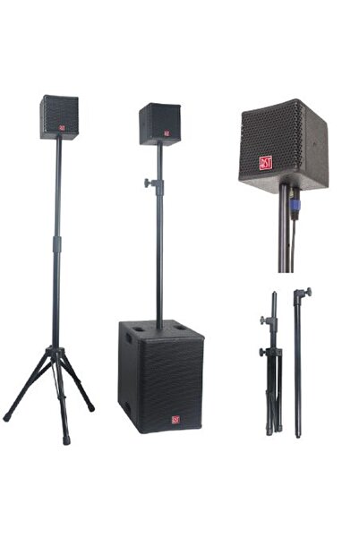 BST Κιτ υπογούφερ 10" + 2 δορυφόροι 4" 400w RMS