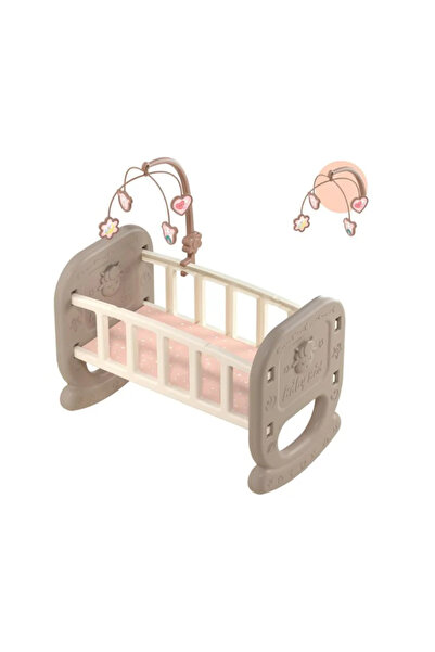 Lumi LUXURY Patut Leagan pentru Papusi cu Jucarie 59x28x47cm