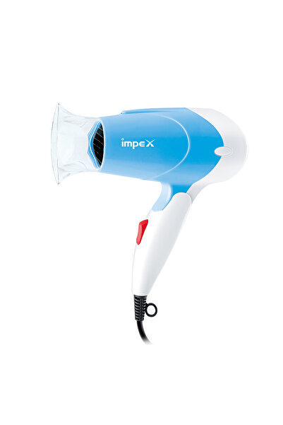 İMPEX HD 1K4 Hair Dryer 1250W Quick Dry DC Copper Motor Foldable Lightweight Cool Air 2Year