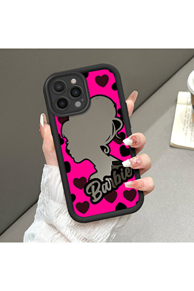 ucuc حافظة سيليكون سوداء مقاومة للسقوط متوافقة مع آيفون 16 برو ماكس مع أنماط ...