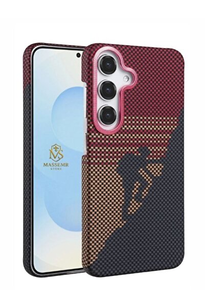 Massemr حافظة سامسونج جالاكسي A55 5G كربون ماج سيف، حافظة ممتازة ممتصة للصدما...