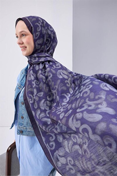 Silk Home Urban Hours Harmony Mor Mayda Şal 190x70