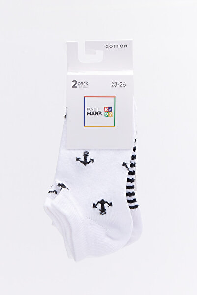 PAULMARK جوارب منقوشة للأولاد مكونة من قطعتين