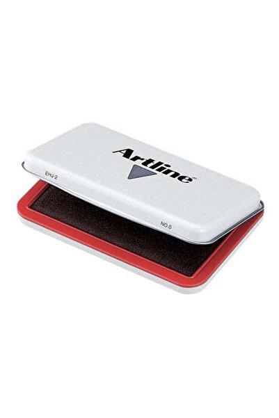 artline وسادة حبر رقم 0 أحمر/أبيض EHJ-2RD