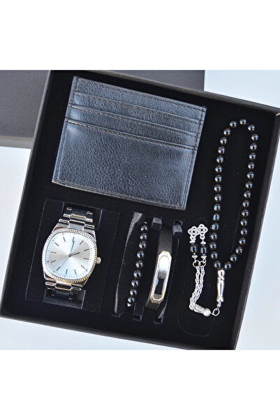 Polo Cüzdanlı Tespihli Erkek Saat Seti 3695