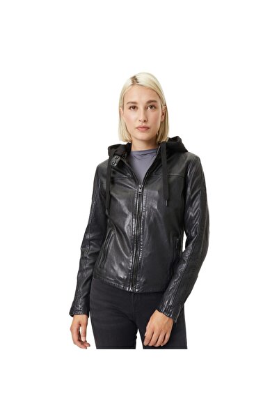 mauritius Geaca de Piele Dama Gipsy Neagra G2WAlana