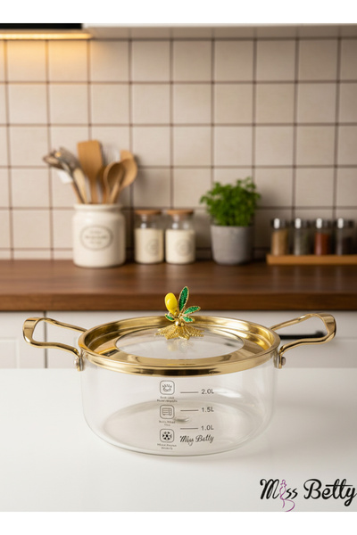 Miss Betty Linda Glass Pot 2.5 Lt