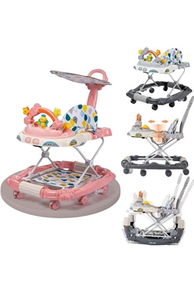 Arabest مشاية أطفال للأولاد والبنات مع ارتفاع قابل للتعديل ومسند قدم قابل للإ...