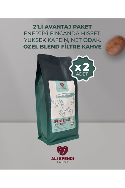 500 Gr. 2 Adet Sprint Roast Filtre Kahve