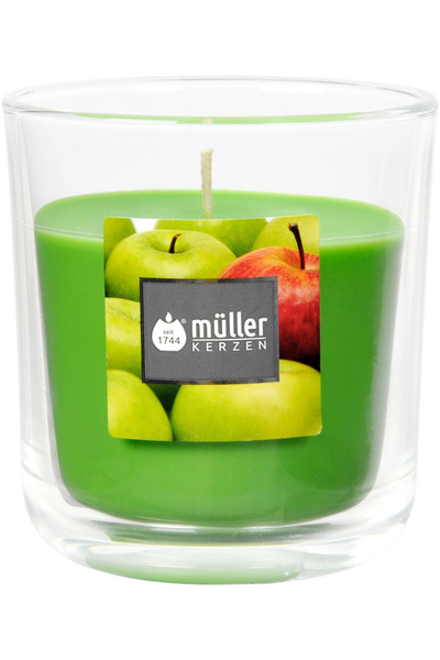 Mueller kerzen LUM PARFUMATA IN PAHAR MEDIU 88/80 MM- mar verde