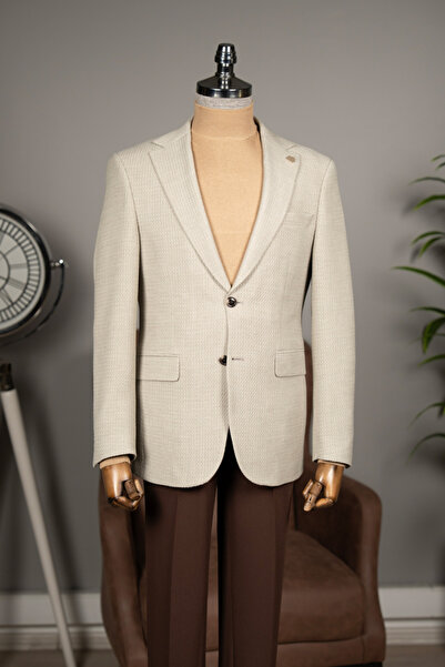 Terziayhan Tailor Ayhan Slim Fit Mono Collar Jacket