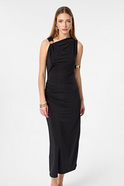 TIFFANY&TOMATO Toka Detaylı Sandy Elbise