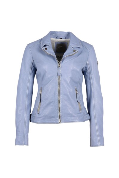 mauritius Geaca de Piele Dama Gipsy Albastru Deschis Loreen