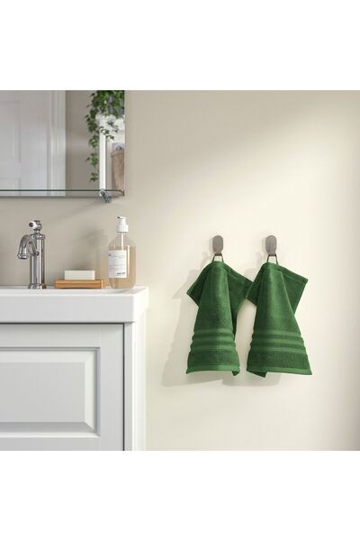IKEA Hand Towel, Green, 30X30 cm