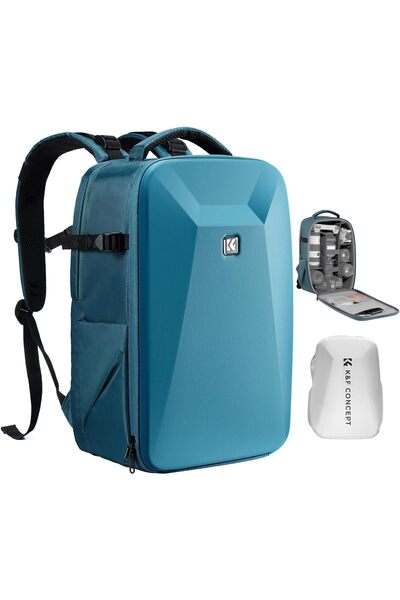 K&F CONCEPT Camera Backpack, Photo Backpack with Hard Shell
