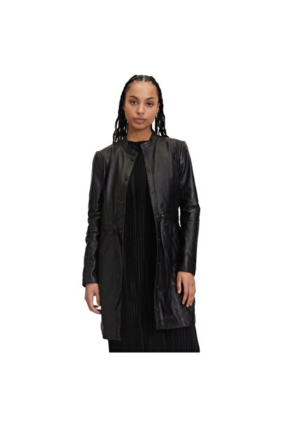 mauritius Women's Black Leather Dress GWVarisa