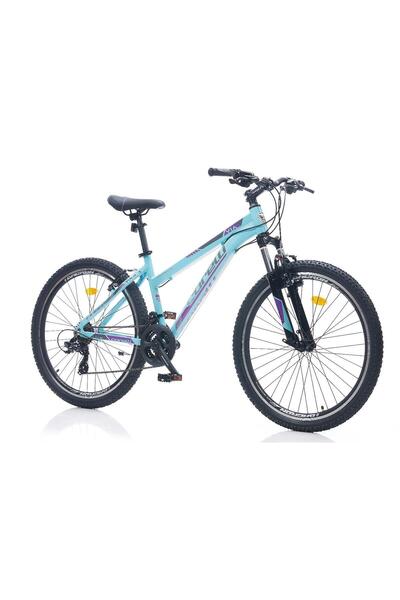 Corelli Via Lady 1.0 26 Jant 21 Vites 16 Kadro Turkuaz / Mor / Gri Dağ Bisikleti