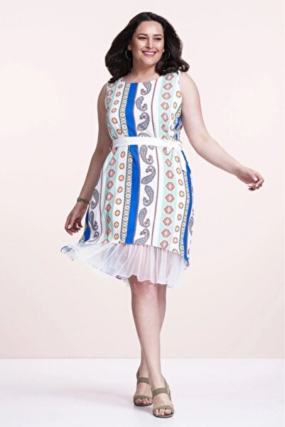 Desen Hamile Giyim Ethnic Pattern Maternity Dress