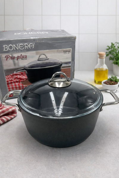 KAMPANYALI وعاء عميق من التيتانيوم من سلسلة بونيرا برو-بلس مقاس 26 سم |   وعا...