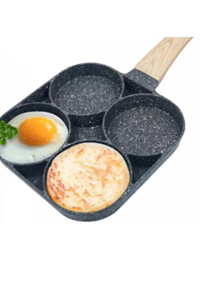 OEM Non-stick frying pan with 4 compartments