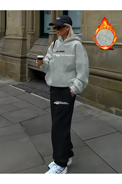 Flaubert فالوبيرت-كادين مطبوع mnb قصة فضفاضة سويتاهيرت - طقم مكون من قطعتين م...