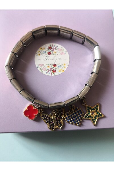 chd-store سوار تشارم، يحتوي على 4 قطع تشارم، يتم إرسال قطعة واحدة