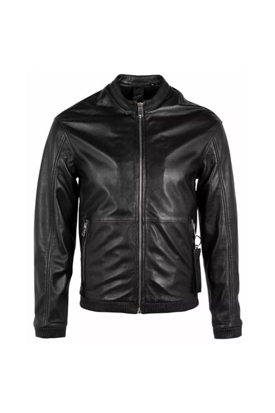 mauritius Men's Gipsy Black Leather Jacket G2MAirth